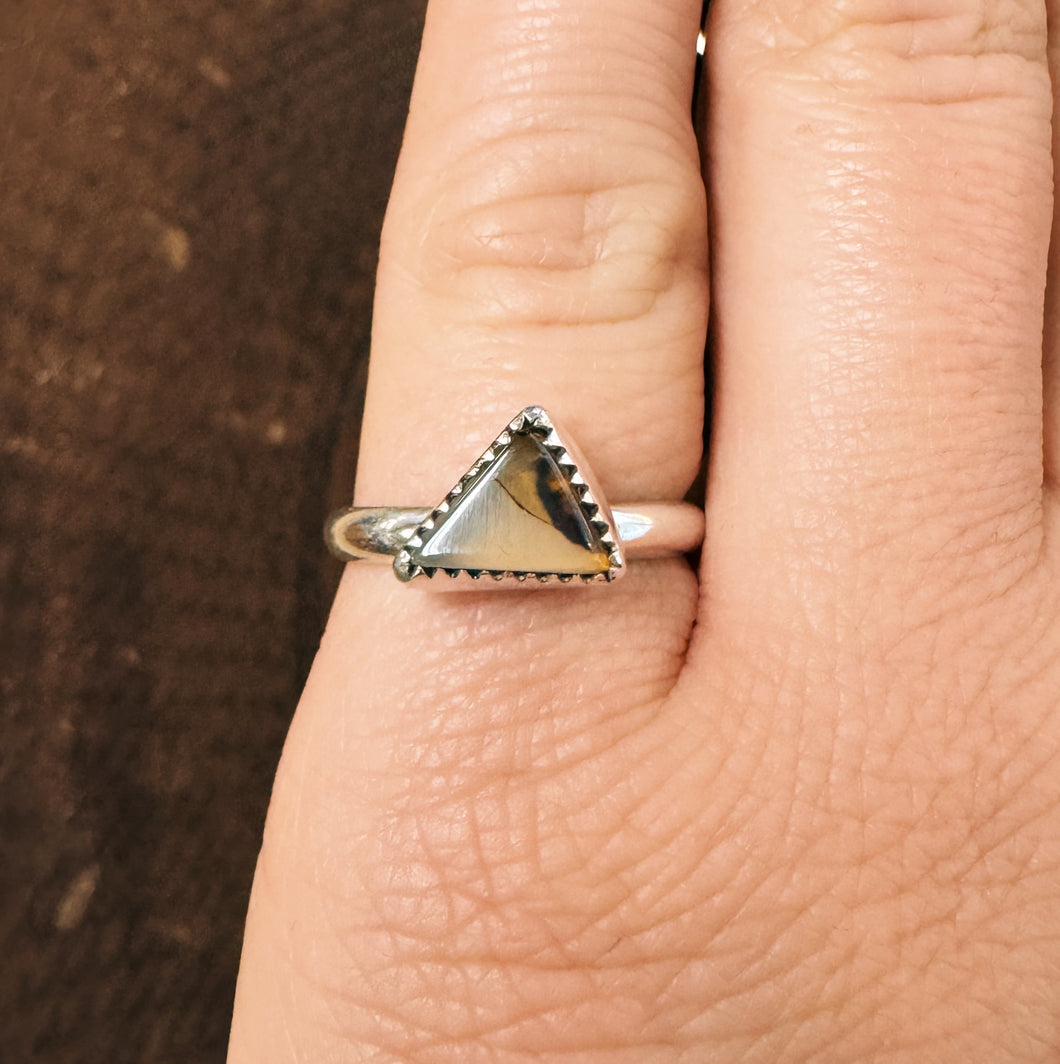 Montana Agate Ring - Size 7.5