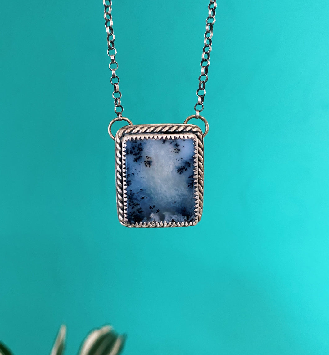 Dendritic Agate Necklace