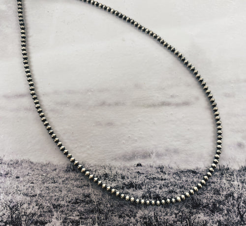 3mm Navajo Pearl Necklace