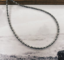 Load image into Gallery viewer, 3 &amp; 4mm Navajo Pearl Necklace