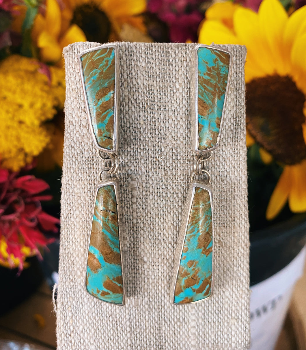 #8 Turquoise Statement Earrings