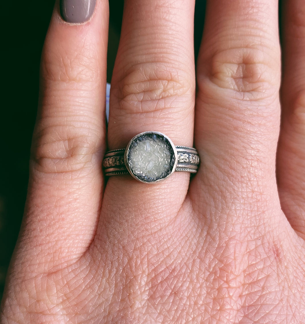 Druzy Ring - Size 9.5