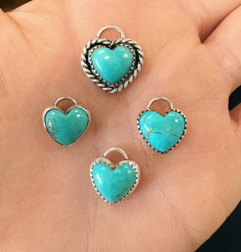 Kingman Heart Pendants