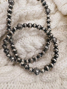 Chunky Bali Bead Necklace