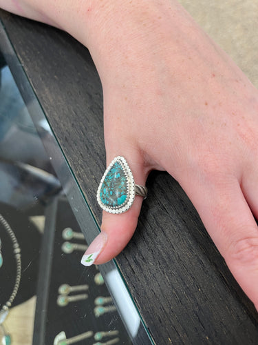 Hubei Turquoise Ring - Size 10