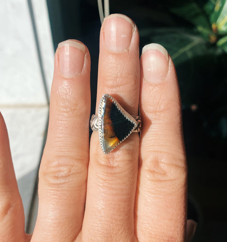 Montana Agate Ring - Size 7